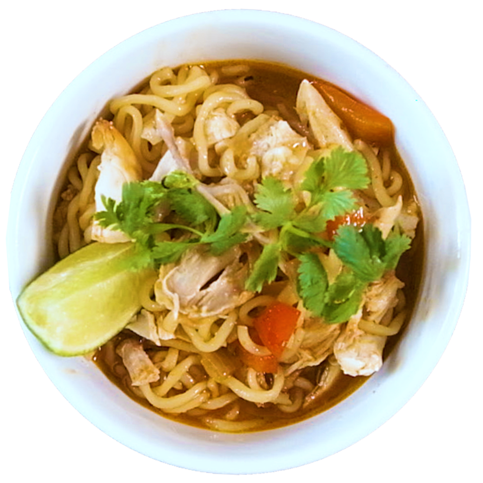 Mexican Ramen with Chicken Innit